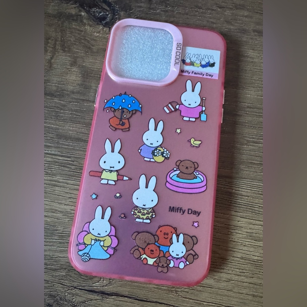 MIFFY-NWT Plastic iPhone 15 Pro Max Phone Cover